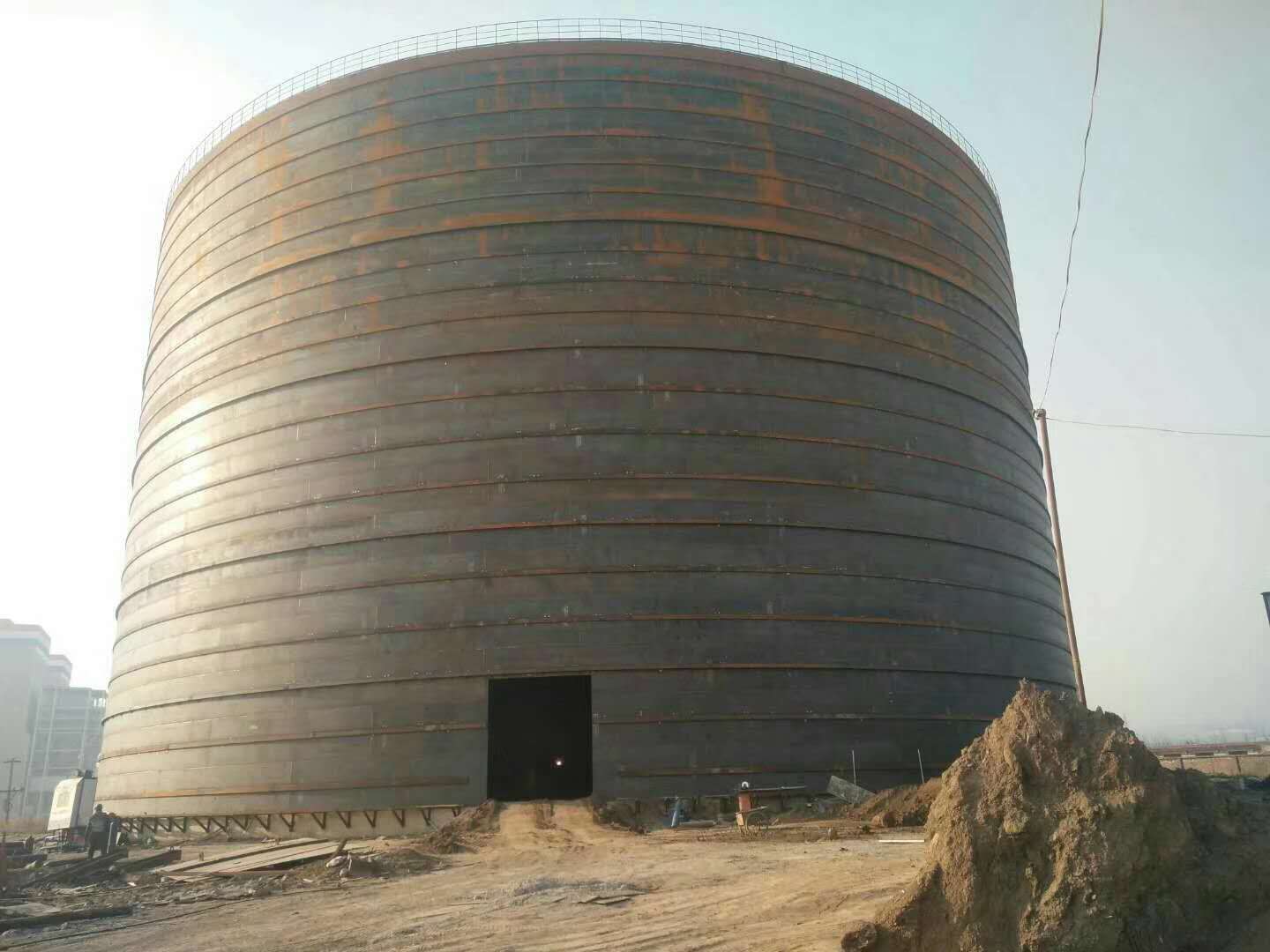 梅河口承建大型钢板库的好处及原理