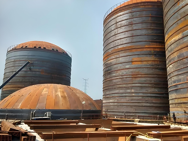 梅河口焦粉钢板仓